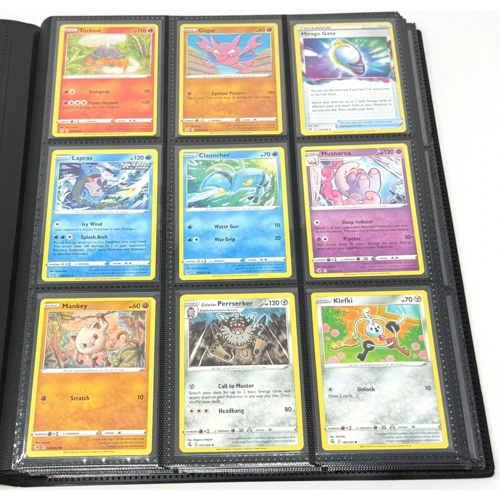 Pokemon TCG Binder Lot 237 Cards EX Holo Reverse Rare EX NM Modern Collection